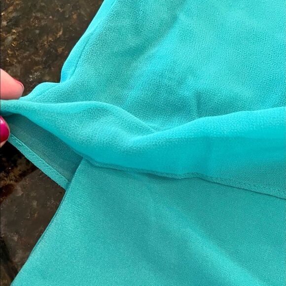 Karl Lagerfeld Sz S Layered Sheer Top - Picture 5 of 10